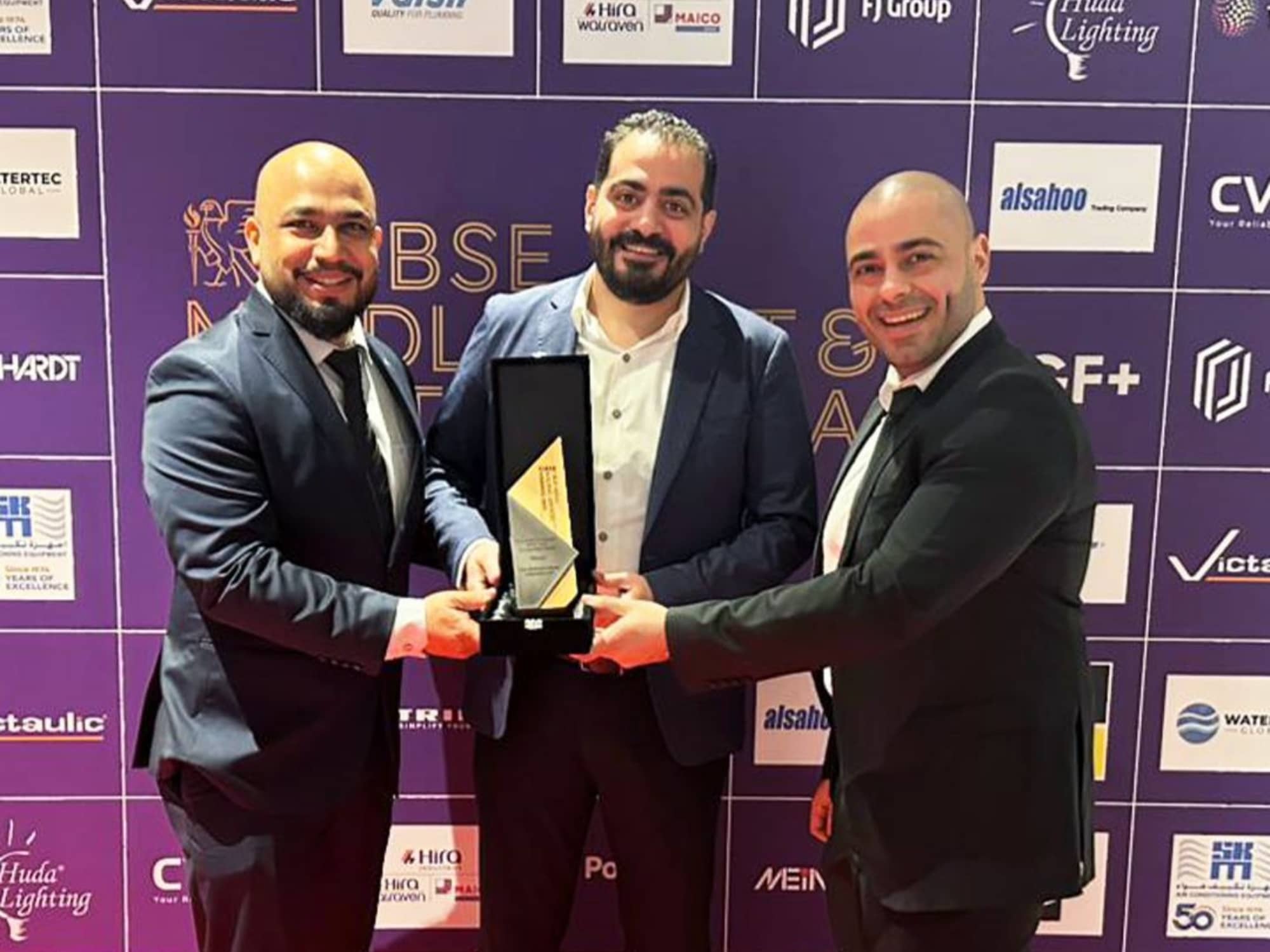 Hira Walraven at the CIBSE MENA Awards 2025!